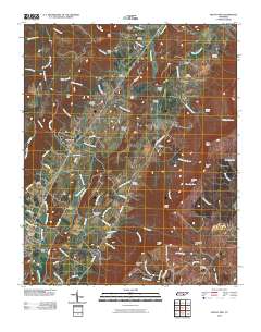 Mount Airy 2010 topographic map thumbnail