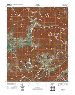 Petros 2010 topographic map thumbnail