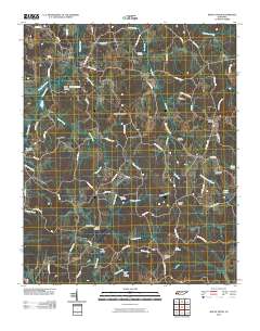 Mount Peter 2010 topographic map thumbnail