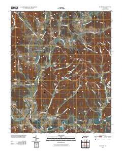 Mulberry 2010 topographic map thumbnail