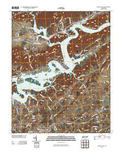 Russellville 2010 topographic map thumbnail