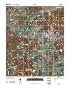 Pulaski 2010 topographic map thumbnail