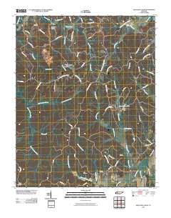 Seventeen Creek 2010 topographic map thumbnail