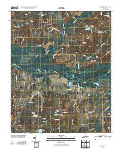 Rossville 2010 topographic map thumbnail