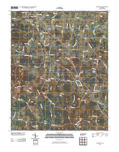 Unionville 2010 topographic map thumbnail