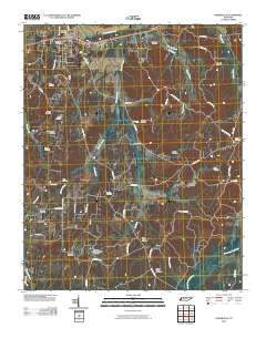 Somerville 2010 topographic map thumbnail