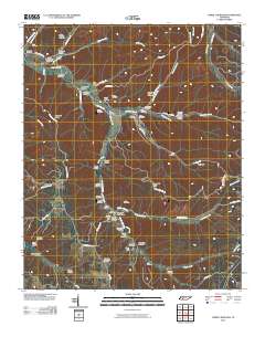 Three Churches 2010 topographic map thumbnail