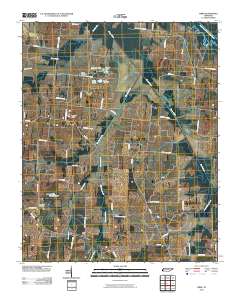 Tibbs 2010 topographic map thumbnail