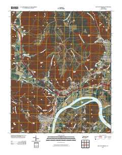 South Pittsburg 2010 topographic map thumbnail