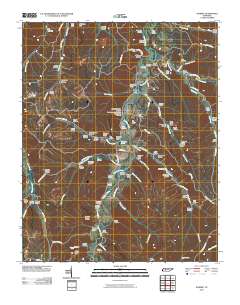 Sunrise 2010 topographic map thumbnail