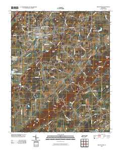 Sweetwater 2010 topographic map thumbnail