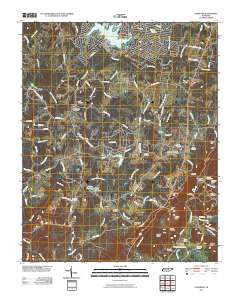 Vandever 2010 topographic map thumbnail