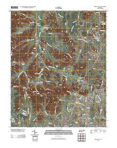 Spring Hill 2010 topographic map thumbnail