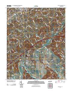 Springvale 2011 topographic map thumbnail