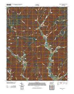 Sinking Cove 2010 topographic map thumbnail