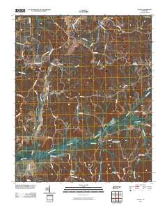Teague 2010 topographic map thumbnail