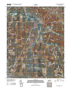 Water Valley 2010 topographic map thumbnail