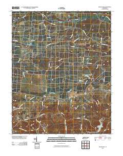 Woodlawn 2010 topographic map thumbnail