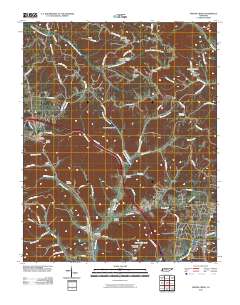 Whites Creek 2010 topographic map thumbnail