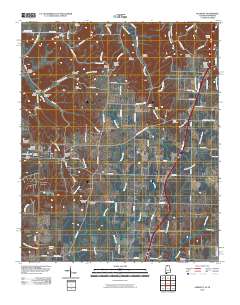Elkmont 2010 topographic map thumbnail