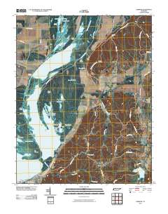 Samburg 2010 topographic map thumbnail