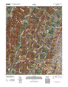 South Cleveland 2010 topographic map thumbnail