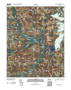 West Sandy Dike 2010 topographic map thumbnail