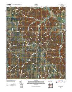 Bodenham 2010 topographic map thumbnail