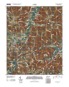 Buchanan 2010 topographic map thumbnail