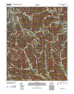 Campbellsville 2010 topographic map thumbnail