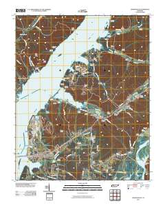 Johnsonville 2010 topographic map thumbnail