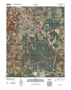 Manchester 2010 topographic map thumbnail