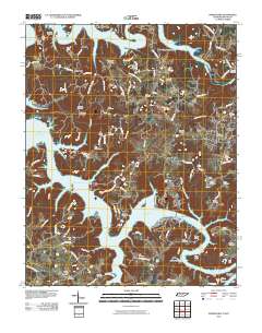 Byrdstown 2010 topographic map thumbnail