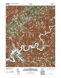 Ausmus 2010 topographic map thumbnail