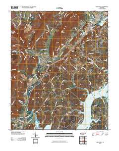 Graysville 2010 topographic map thumbnail