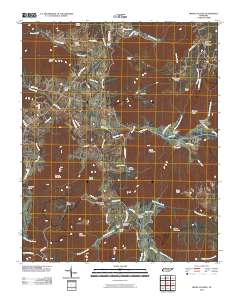 Irving College 2010 topographic map thumbnail