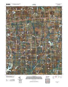 Oakland 2010 topographic map thumbnail