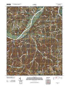 Palmyra 2010 topographic map thumbnail