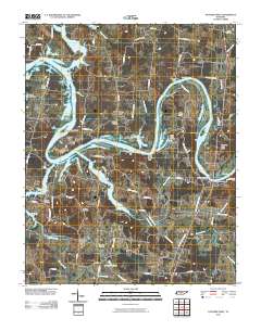 Hunters Point 2010 topographic map thumbnail
