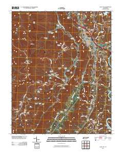 Lake City 2010 topographic map thumbnail