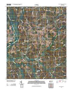 Jacks Creek 2010 topographic map thumbnail