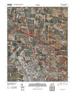 Oak Grove 2010 topographic map thumbnail