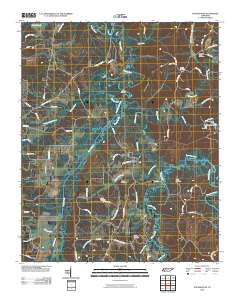 Pocahontas 2010 topographic map thumbnail