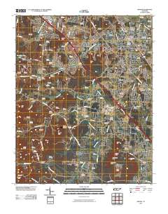 Smyrna 2010 topographic map thumbnail