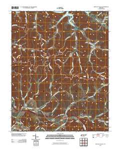 Buffalo Valley 2010 topographic map thumbnail