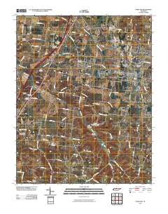 Portland 2010 topographic map thumbnail