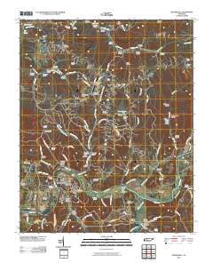 Centerville 2010 topographic map thumbnail