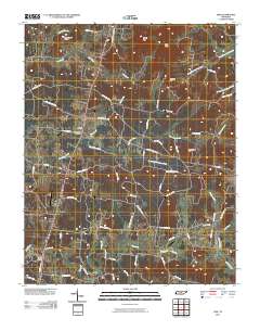 Vine 2010 topographic map thumbnail