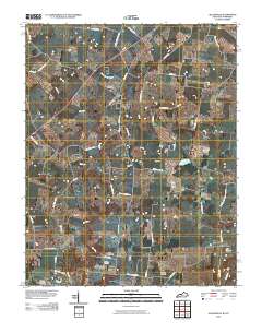 Allensville 2010 topographic map thumbnail