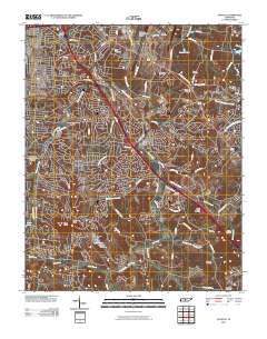 Antioch 2010 topographic map thumbnail